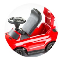 Толокар Chipolino Mercedes AMG GLЕ 63 White (ROCMGLE181WH) фото №4 — интернет-магазин Desire.md