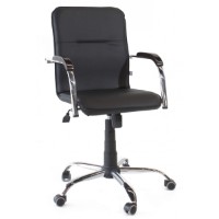 Офисное кресло AMF Samba RC Black/Chrome фото №1 — интернет-магазин Desire.md