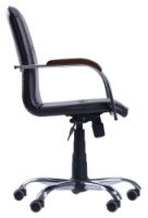 Офисное кресло AMF Samba RC Black/Chrome фото №2 — интернет-магазин Desire.md