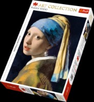 Puzzle Trefl 1000 Girl with a Pearl Earring (10522) imaginea #2 — magazin online Desire.md