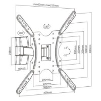 Suport TV Brateck KLA27-441 imaginea #2 — magazin online Desire.md