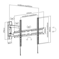 Suport TV Brateck KLA28-463 imaginea #2 — magazin online Desire.md