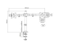 Кронштейн для монитора Multibrackets M Deskmount Basic Dual фото №6 — интернет-магазин Desire.md