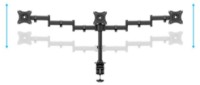 Кронштейн для монитора Multibrackets M Deskmount Basic Triple фото №2 — интернет-магазин Desire.md