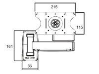 Suport TV OMB Gyro 3 (06172) imaginea #3 — magazin online Desire.md