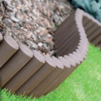 Gard decorativ pentru gradina Prosperplast Palisada Brown IPALPLUS-R222 imaginea #4 — magazin online Desire.md