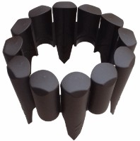 Садовое ограждение Prosperplast Palisada Brown IPBO-R222 фото №3 — интернет-магазин Desire.md