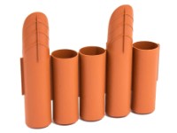 Gard decorativ pentru gradina Prosperplast Palisada Teracota IPALPLUS-R624 imaginea #2 — magazin online Desire.md