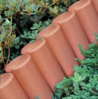 Gard decorativ pentru gradina Prosperplast Palisada Teracota IPALPLUS-R624 imaginea #4 — magazin online Desire.md