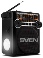 Radio portabil Sven SRP-355 Black imaginea #3 — magazin online Desire.md