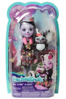 Păpușa Enchantimals Sage Skunk (FXM72)