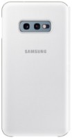 Husa de protecție Samsung Led Flip Wallet Galaxy S10E White imaginea #2 — magazin online Desire.md