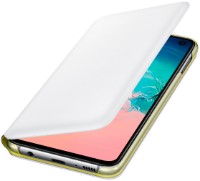 Husa de protecție Samsung Led Flip Wallet Galaxy S10E White imaginea #4 — magazin online Desire.md