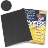 Обложка для переплета Argo AR07025 Delta A4 250g/m2 25pcs Black фото №1 — интернет-магазин Desire.md