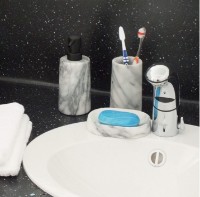 Стакан для зубных щёток Kela Varda Marble (20026) фото №3 — интернет-магазин Desire.md