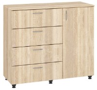 Comodă Пехотин K-4+1 Дуб Сонома