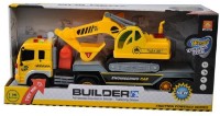 Set de mașini Wenyi 1:16 Construction Trailer Truck (WY571A)