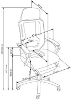 Офисное кресло Halmar Freeman фото №9 — интернет-магазин Desire.md
