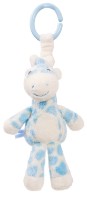 Jucărie pentru pătuturi si carucioare Aurora Giraffe Blue 19cm 60891