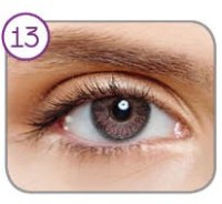 Контактные линзы Gelflex Ningaloo Chocolate N2 фото №2 — интернет-магазин Desire.md