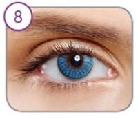 Контактные линзы Gelflex Ningaloo Sapphire N2 фото №2 — интернет-магазин Desire.md