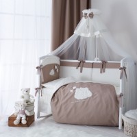 Lenjerie de pat pentru copii Perina Bambino Beige (ББ6-01.5) imaginea #2 — magazin online Desire.md