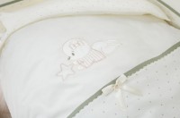 Lenjerie de pat pentru copii Perina Le Petit Bebe Milky Olive imaginea #2 — magazin online Desire.md