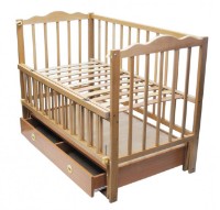 Кроватка Кузя Ангелина Natural фото №2 — интернет-магазин Desire.md