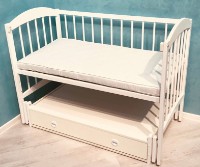 Кроватка Кузя Ангелина Natural фото №3 — интернет-магазин Desire.md