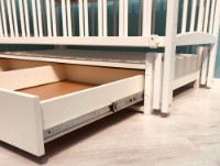 Кроватка Кузя Ангелина Natural фото №4 — интернет-магазин Desire.md