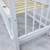 Кроватка Кузя Ангелина-2 Белый фото №4 — интернет-магазин Desire.md