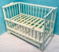 Кроватка Кузя Aнастасия-2 Ivory фото №4 — интернет-магазин Desire.md