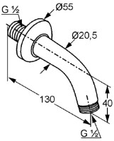 Dază de duș Kludi Freshline 1S (6235305-00) imaginea #2 — magazin online Desire.md