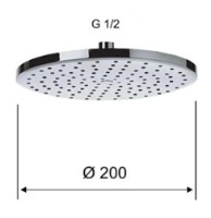 Cap de duș Remer 356MD20 imaginea #2 — magazin online Desire.md