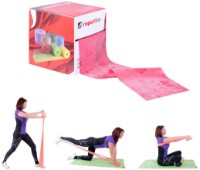 Bandă pentru pilates Insportline Morpo 10990 1.2m Medium Red