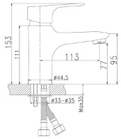 Baterie lavoar Ferro Nice 97001/1.0  imaginea #2 — magazin online Desire.md