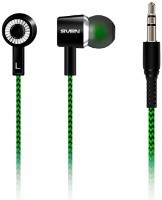 Căşti Sven E-107 Black/Green imaginea #2 — magazin online Desire.md