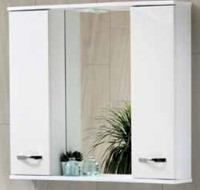 Шкаф с зеркалом Martat Olympia 80 White (12380)