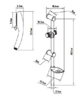 Set pentru duș Creavit SH415 imaginea #2 — magazin online Desire.md