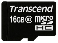 Карта памяти Transcend MicroSDHC 16Gb Class 10 (TS16GUSDC10) фото №1 — интернет-магазин Desire.md
