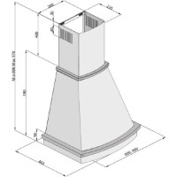 Вытяжка Fabiano Classico 60 Ivory фото №2 — интернет-магазин Desire.md