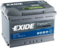 Автомобильный аккумулятор Exide Premium EA770