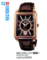 Ceas de mână Casio BEM-120GL-1A imaginea #2 — magazin online Desire.md