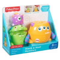 Piramida Fisher Price Fisher Price Monstrii 2in1 (FNV36)