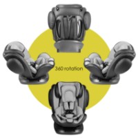 Scaun auto pentru copii Lorelli Aviator SPS Isofix Black Dark Grey imaginea #4 — magazin online Desire.md