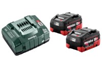 Аккумулятор + зарядное устройство Metabo Basic Set 2 x LiHD 5.5Ah (685122000)