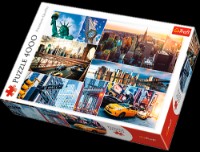 Puzzle Trefl 4000 New York Collage (45006) imaginea #2 — magazin online Desire.md