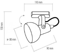 Трековый светильник Tk-Lighting Tracer 4043 Black фото №2 — интернет-магазин Desire.md