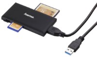 Картридер Hama USB 3.0 Multi Black (00181018) фото №2 — интернет-магазин Desire.md