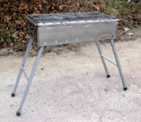 Gratar-mangal Alamar Grill with legs Inox (МГН1)